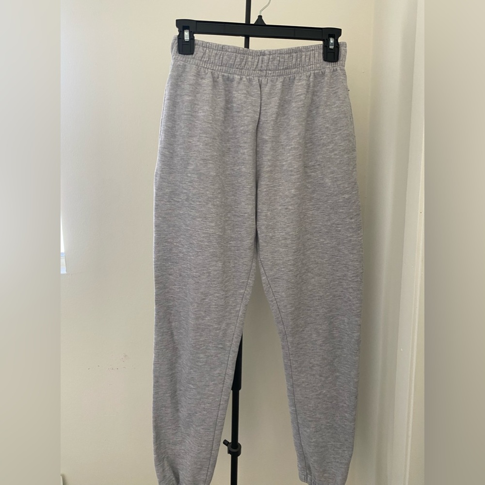 regular gray sweats